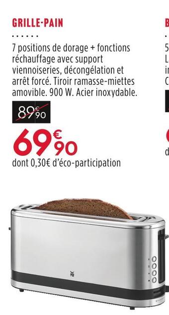Culinarion Grille-pain offre