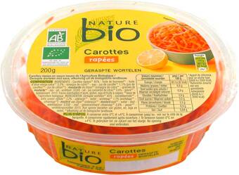 Match Nature bio carottes rapées offre