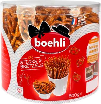 Match Boehli sticks et bretzels offre