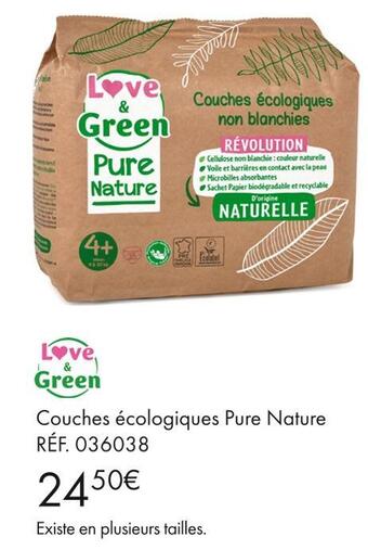 Love & green couches écologiques pure nature