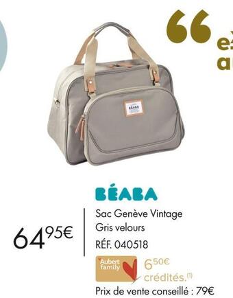 Aubert Béaba sac genève vintage offre