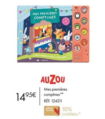 Auzou mes premiĂšres comptines