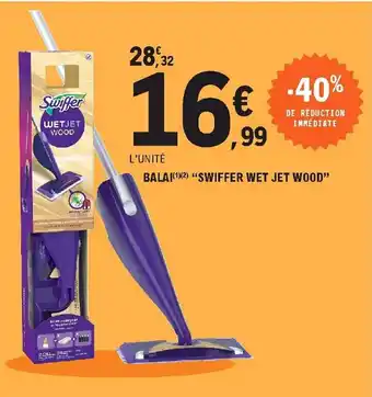 Balai Swiffer Wet Jet Wood
