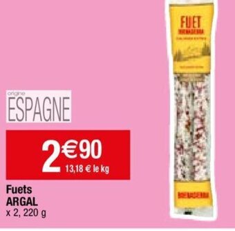 Migros Fuets ARGAL offre