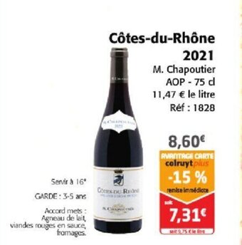 Colruyt Côtes-du-Rhône offre