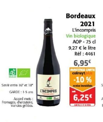 Colruyt Bordeaux offre