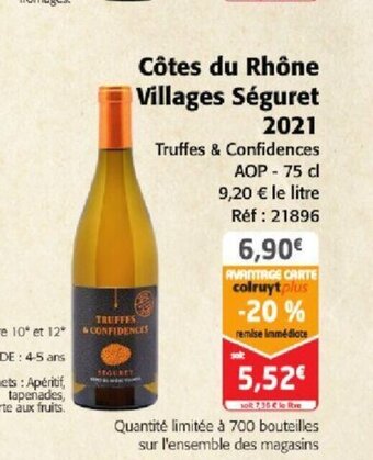 CÎtes du RhÎne Villages Séguret