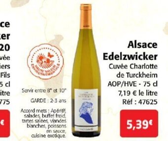 Colruyt Alsace Edelzwicker offre