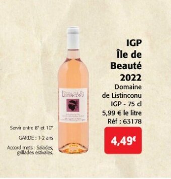 Colruyt IGP Île de Beauté 2022 offre