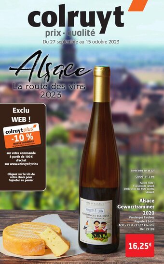 Colruyt Alsace Gewurztraminer offre