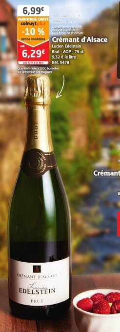 Colruyt CRÉMANT D'ALSACE offre