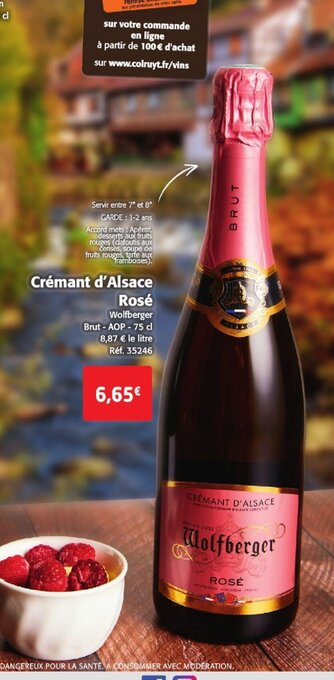 Crémant d'Alsace Rosé