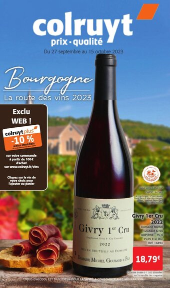 Colruyt Givry 1er Cru offre