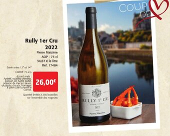 Colruyt Rully 1er Cru offre