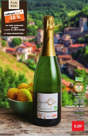 Colruyt Clairette de Die offre