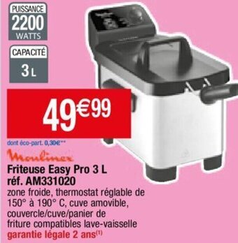 Friteuse Easy Pro 3 L réf. AM331020