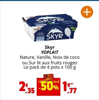 Coccinelle Express Skyr YOPLAIT offre