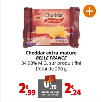 Coccinelle Express Cheddar extra mature BELLE FRANCE offre
