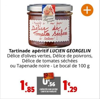 Tartinade apéritif LUCIEN GEORGELIN
