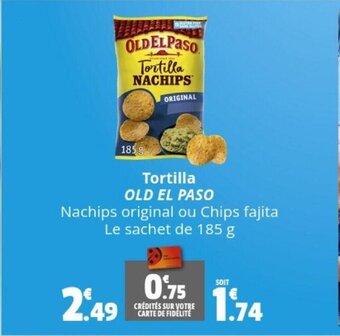 Coccinelle Supermarché Tortilla OLD EL PASO offre