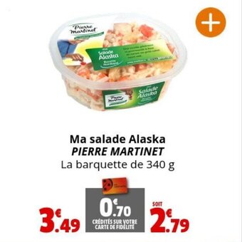 Coccinelle Supermarché Ma salade Alaska PIERRE MARTINET offre