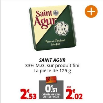 Coccinelle Supermarché SAINT AGUR offre