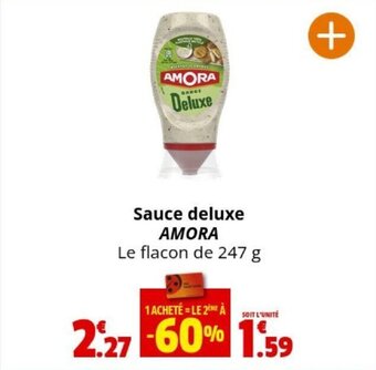 Coccinelle Supermarché Sauce deluxe AMORA offre