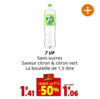 Coccinelle Supermarché 7 UP Sans sucres offre