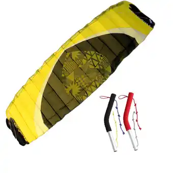 Aile de traction zeruko 4.5 m2 + poignées de pilotage