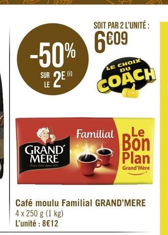 Grand’mere café moulu familial