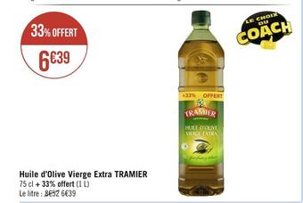 Tramier huile dâolive vierge extra