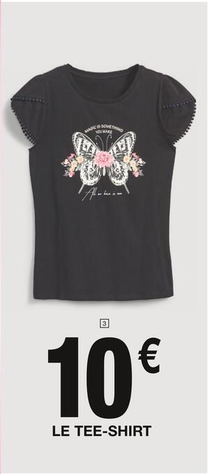 Cora x Carrefour Influx tee-shirt offre