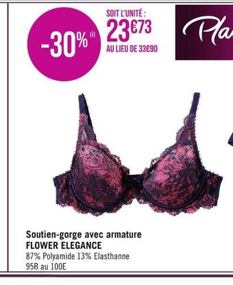 Playtex soutien-gorge avec armature flower elegance