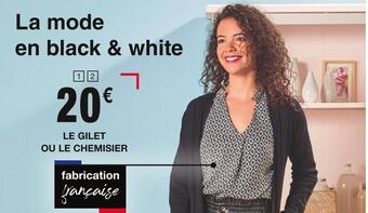 Cora Influx le gilet ou le chemisier offre