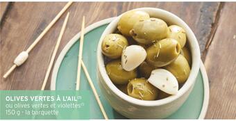 Intermarché Olives vertes à l'ail offre