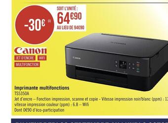 Canon imprimante multifonctions