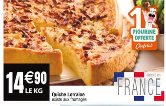 Cora x Carrefour Quiche lorraine offre