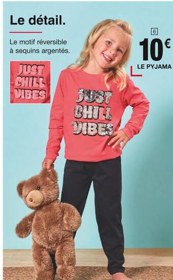 Cora x Carrefour Influx pyjama offre