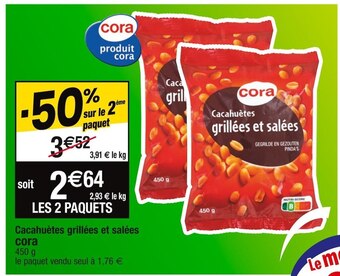 Cora cacahuètes grillées et salées