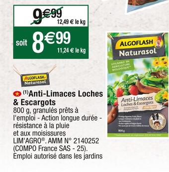 Algoflash / naturasol (1)anti-limaces loches & escargots