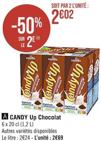 Candia candy up chocolat