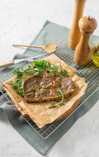 Match Produit élaboré : tranche de gigot offre