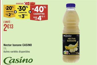 Casino nectar banane