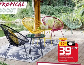 Gifi Fauteuil Urban offre
