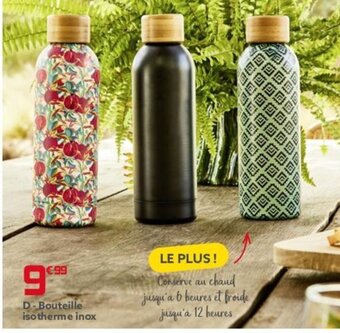 Gifi D-Bouteille isotherme inox offre