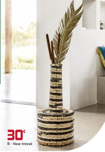 Gifi Vase tressé offre