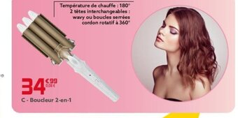 Gifi C - Boucleur 2-en-1 offre