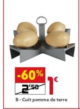 Gifi B- Cuit pomme de terre offre