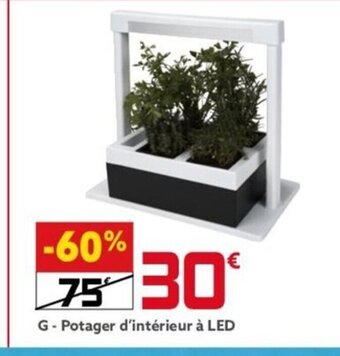 G - Potager d'intérieur à LED