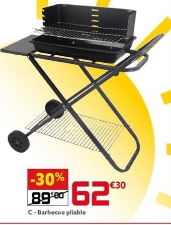 Gifi C - Barbecue pliable offre